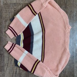 Pink sweater